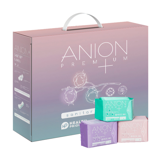 Premium anion sanitary napkin full cycle