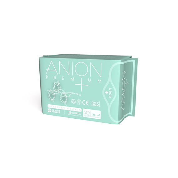 Premium anion sanitary napkin daily set